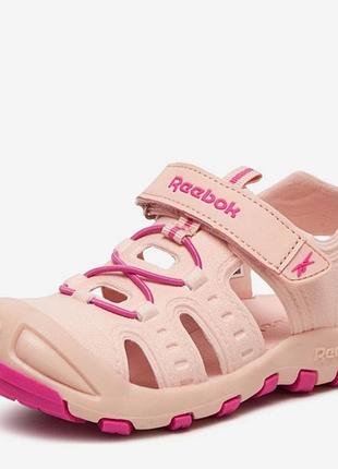 Подростковые спортивные сандалии для девочки reebok 31 розовые