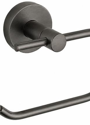 Держатель для туалетной бумаги vbi venus округлый металл графит vbi-040011gr