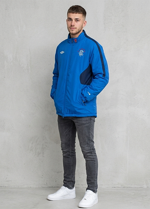 Утеплена куртка umbro rangers fc tennent’s (демісезон / єврозима) | розмір s