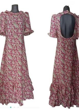 Shein modely, плаття максі з відкритою спинкою, розмір xl