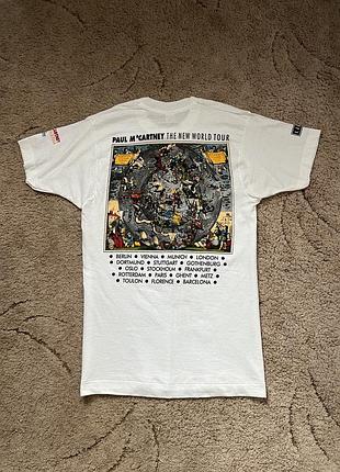 Футболка paul mc cartney / paul mccartney / paul mccartney / paul mccartney 1993 / мерч paul mccartney / мерчова футболка / paul mccartney merch tee
