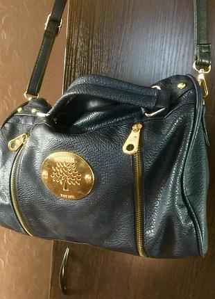 Mulberry синя сумка 3