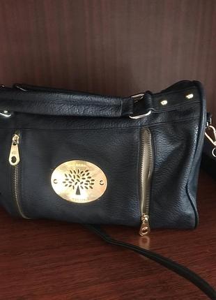 Mulberry синя сумка 6