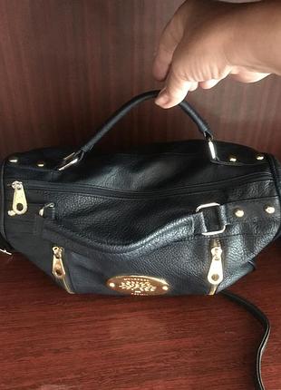 Mulberry синя сумка 7