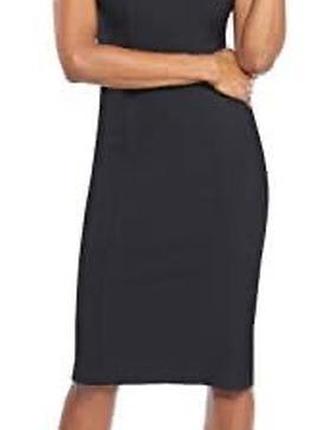 Чорна сукня-футляр marks & spencer з сіткою / коктейльна сукня m&s розм. m (uk 10 / eur 38)