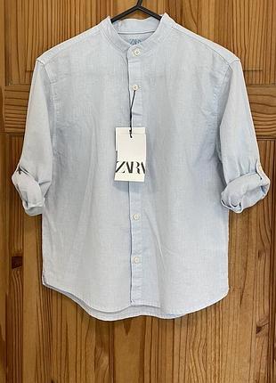 Сорочка льон від zara
