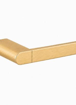 Держатель для туалетной бумаги vbi terra 2 brushed gold матовое золото