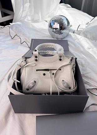 Сумка balenciaga le city white