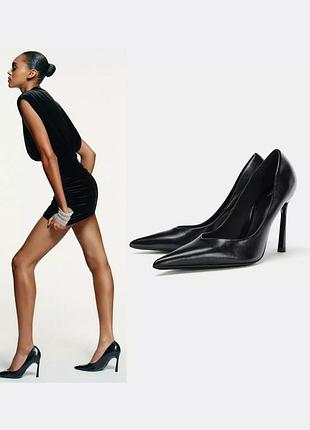 Туфлі zara на високих підборах