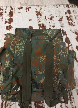 Тактичний армійський рюкзак бундесвер 30-40л (камуфляж flecktarn) від commando industries