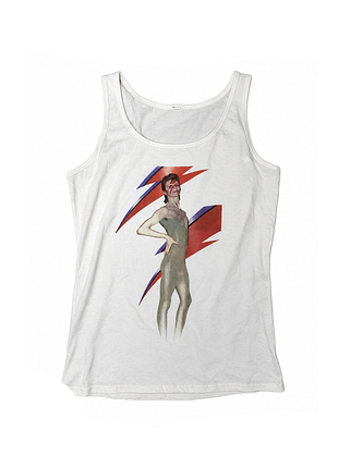 Retro майка david bowie