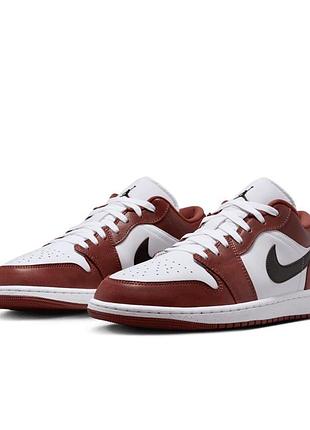 Кросівки air jordan 1 low se "dark pony" оригвнал!!! розмір 44