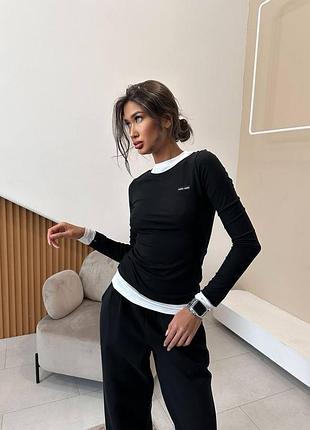 Кофта лонг miu miu l