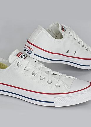 Оригінальні кеди converse chuck taylor all star ox (m7652) унісекс розмір 39 (25 см)