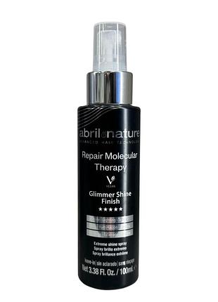 Блиск для волосся  abril et nature shine finish molecular therapy 100 ml