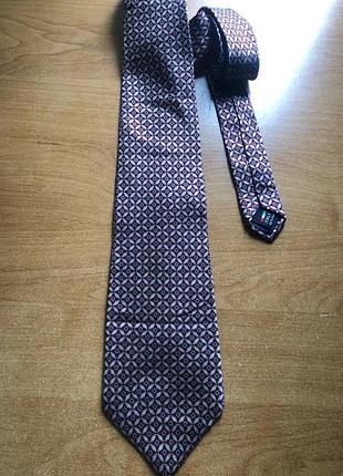 Шовкова чоловіча краватка commo of italy — 100% silk, made in italy