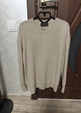 Кашеміровий джемпер zara розмір xl