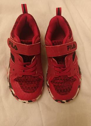 Детские кроссовки fila