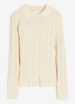 Кардиган в рубчик, h&amp;m, s/m