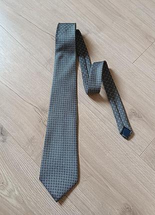 Красива шовкова краватка emiens / gold silk