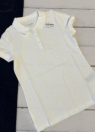 Нова футболка поло old navy розмір 10-12 років шкільна форма