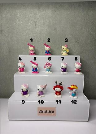 Колекційні міні-фігурки hello kitty kinder surprise