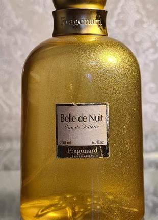 Fragonard belle de nuit eau de toilette 200мл.