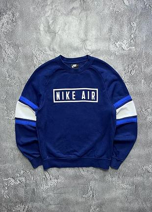 Vintage винтажный свитшот nike air найк аир big logo size s размер с
