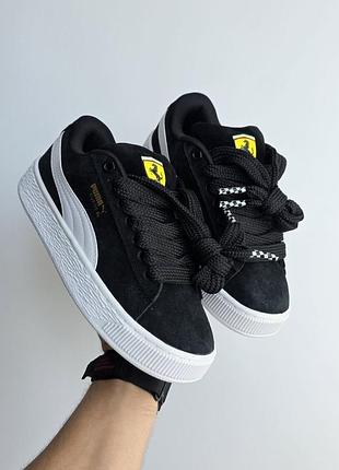 Puma × ferrari suede xl
• black / white •