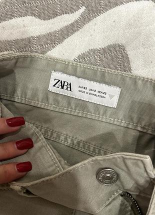 Джинси карго zara хакі