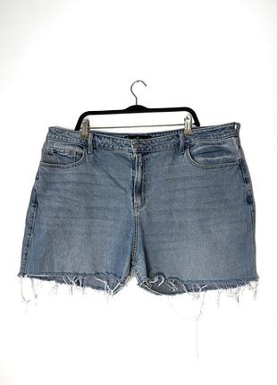 Блакитні жіночі джинсові шорти hollister