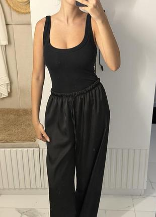 Жіноче боді zara чорне