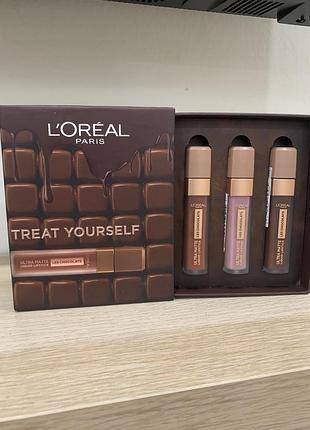 Рідка помада для губ l'oreal paris les chocolats ultra matte liquid lipstick