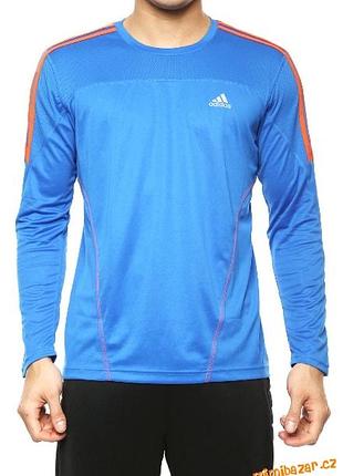 Чоловіча спортивна лонгслів-футболка adidas response (climalite)