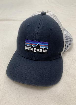 Оголошення: оригінальна кепка тракер patagonia p-6 logo / бейсболка синя