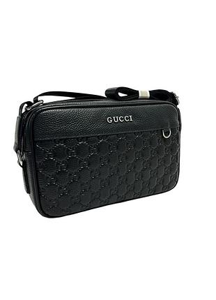 Кожаная мужская сумка gucci