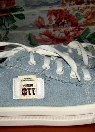 Кеды деним под джинс 110denim унисекс (р.40/41)