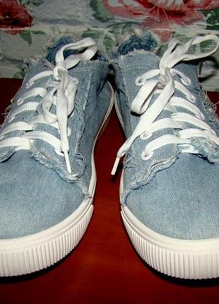 Кеди денім під джинс 110denim унісекс (р.40/41)