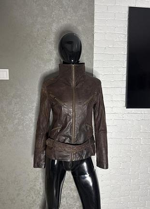 Шкіряна куртка шкірянка helius, xl 50р