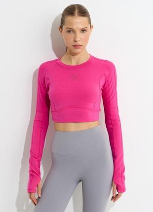 Жіночий спортивний топ / лонгслів adidas by stella mccartney