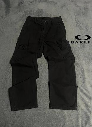 Брюки карго oakley черные m