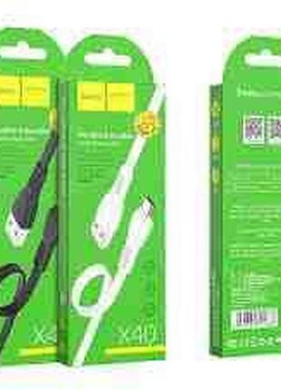 Заряднее устройство hoco x40 noah charging data cable for lightning black