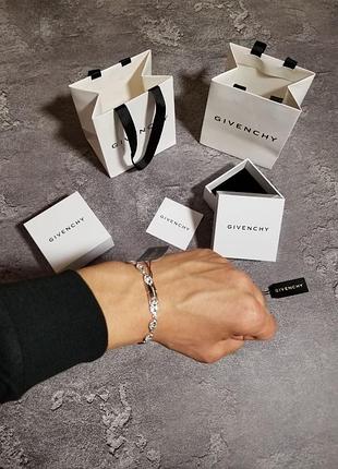 Жіночій браслет givenchy срібний доставка 1-2 дня
