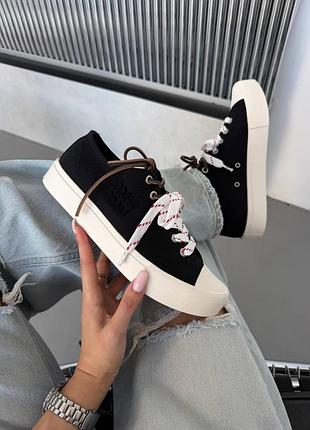 Miu miu | washed denim black