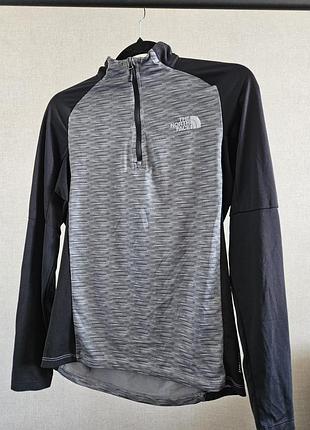 Спортивний, тренувальний рашгард, лонгслів the north face 1/4 zip