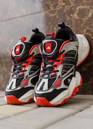 Adidas vento xlg
• black white red •