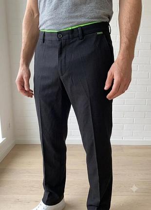 Чоловічі штани hugo boss green (модель taseys)
