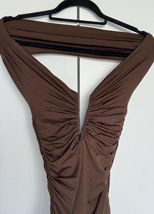 Боді zara шоколадне body
