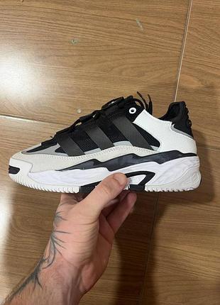 Adidas niteball black white