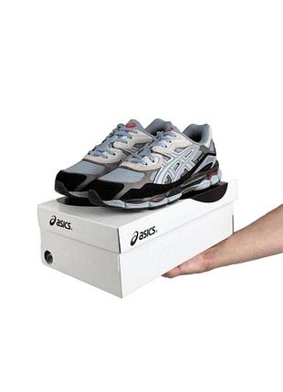 Мужские термо кроссовки asics gel-nyc 1948x dusty blue black